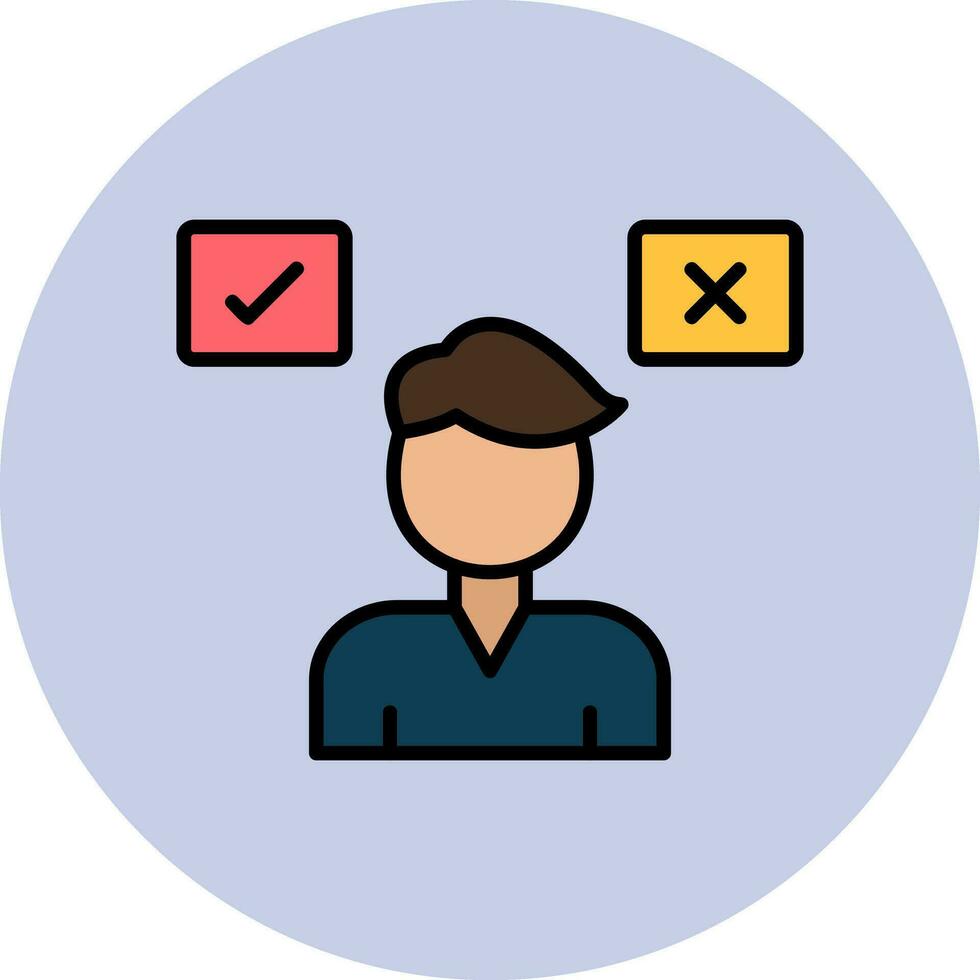 Decision Making Vector Icon