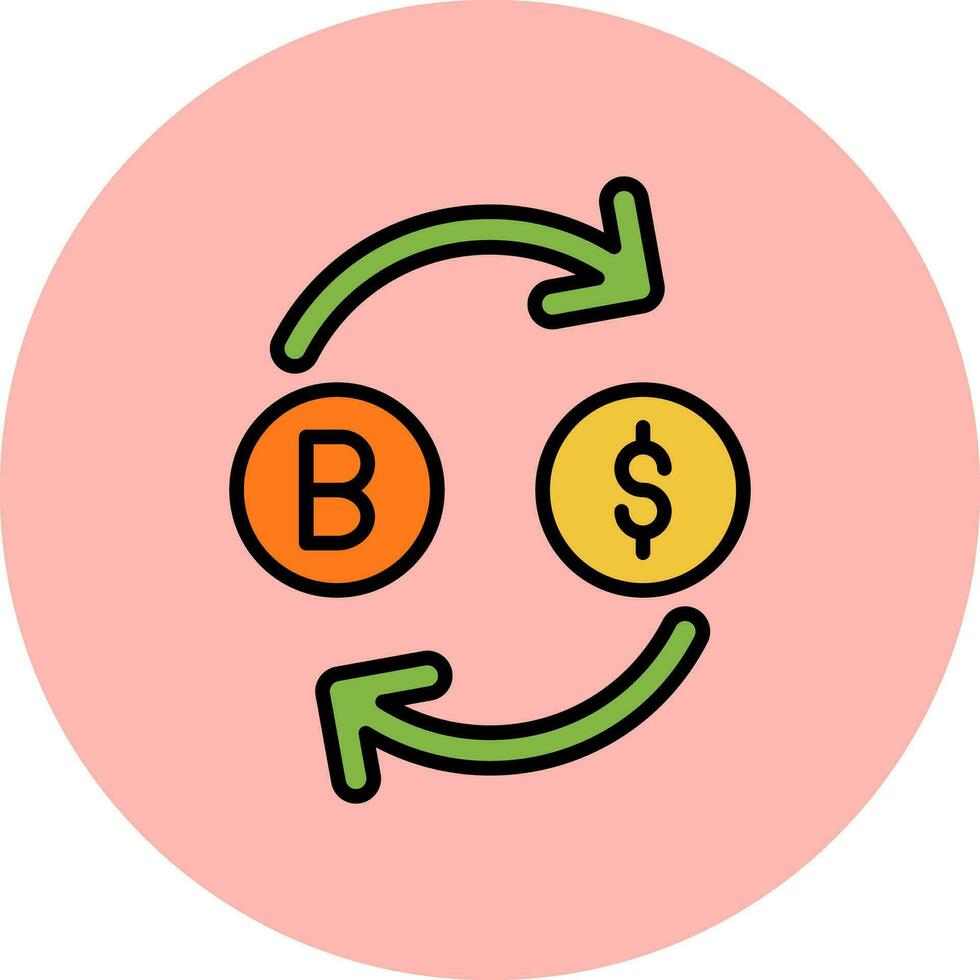 Currency Exchange Vector Icon