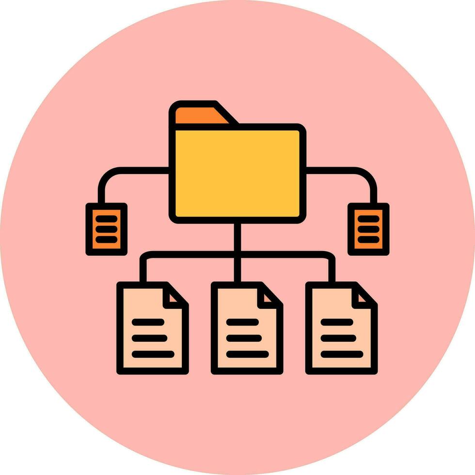 Data Structure Vector Icon