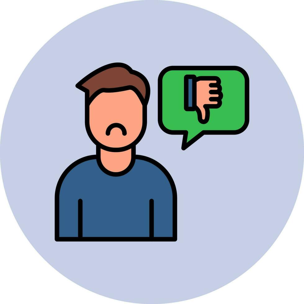 Dislike Vector Icon