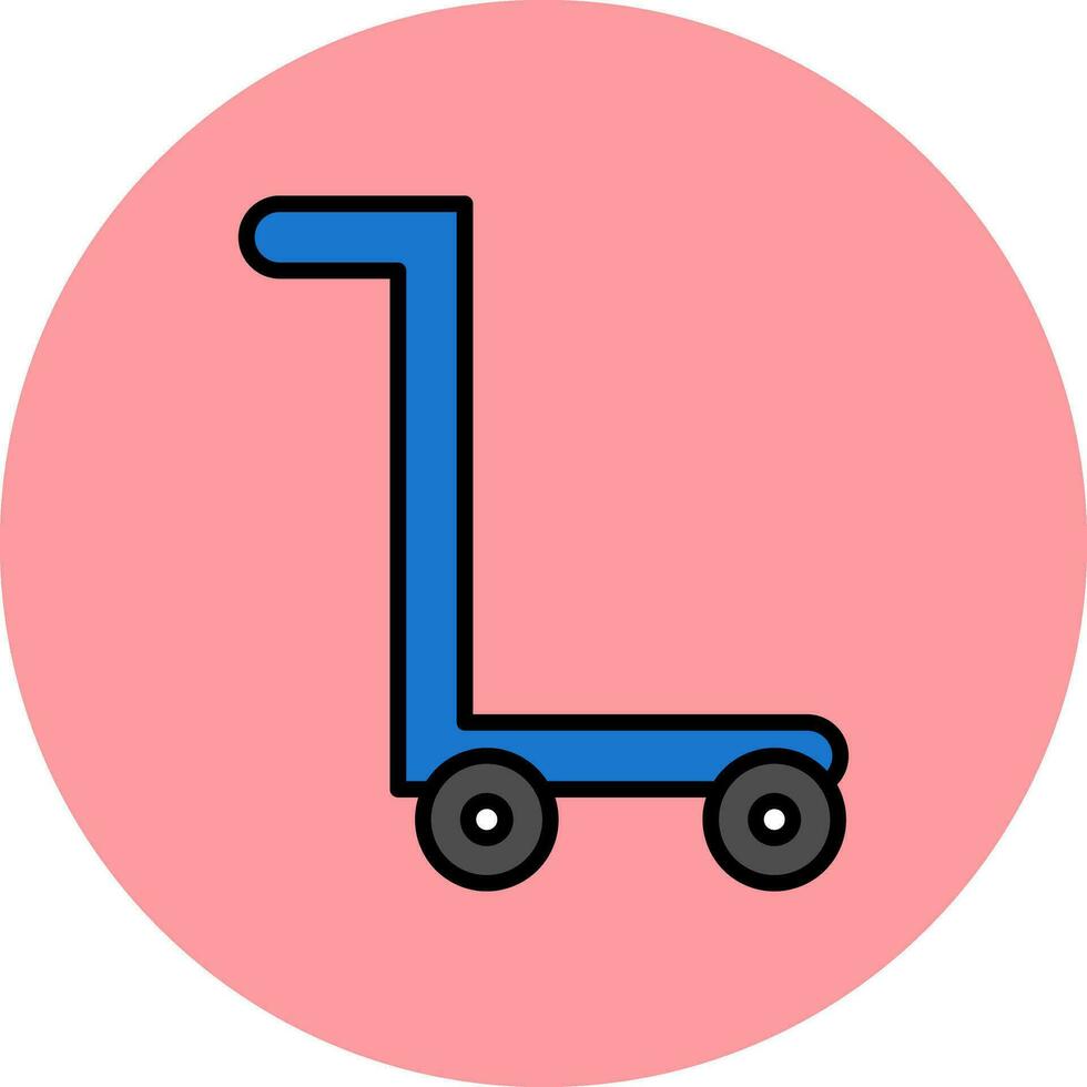 Trolley Vector Icon