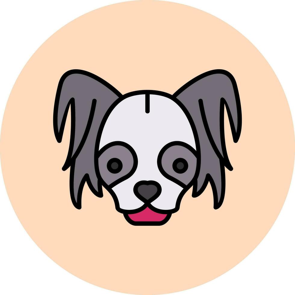 Chinese Crested Vector Icon