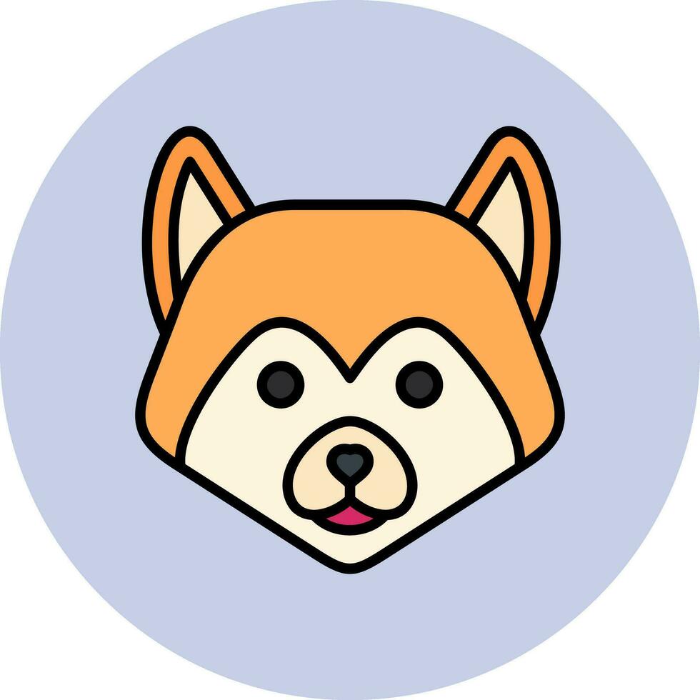 Akita Vector Icon