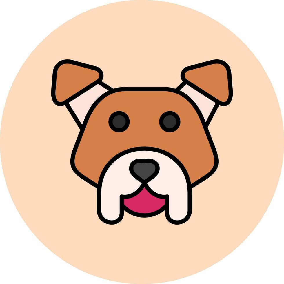 American Staffordshire Terr Vector Icon