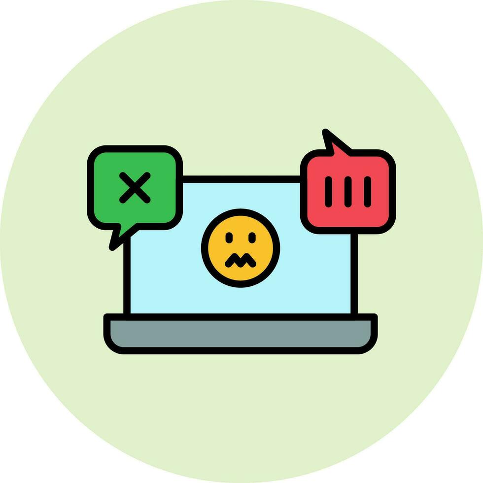 Cyberbullying Vector Icon