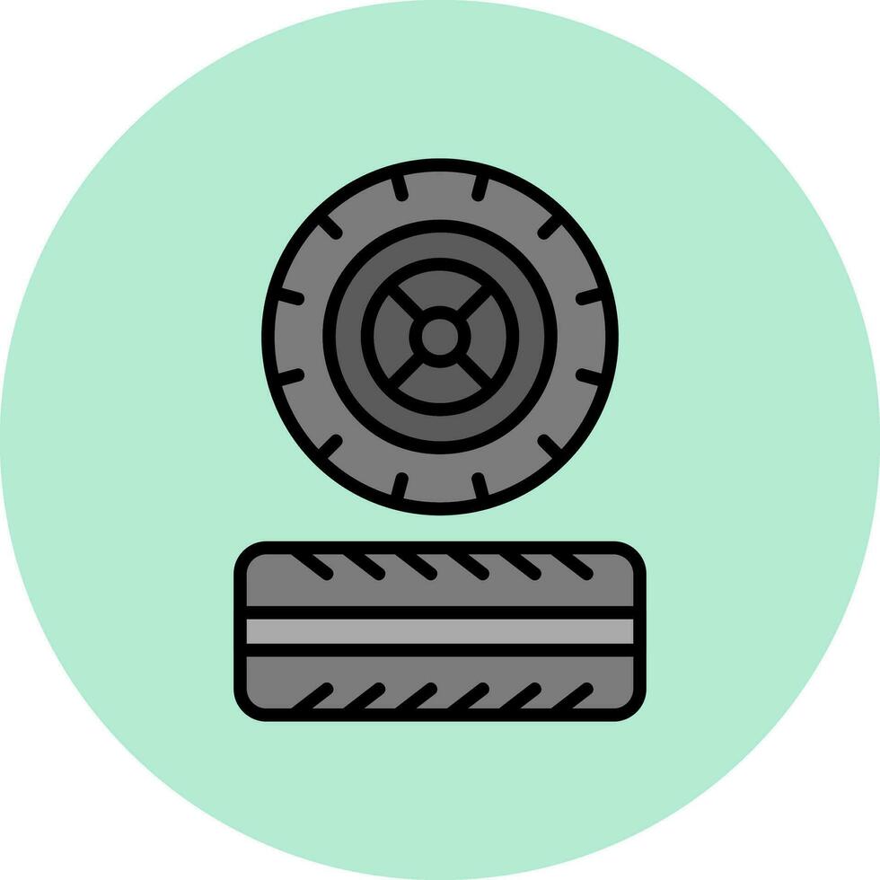 Tires Vector Icon