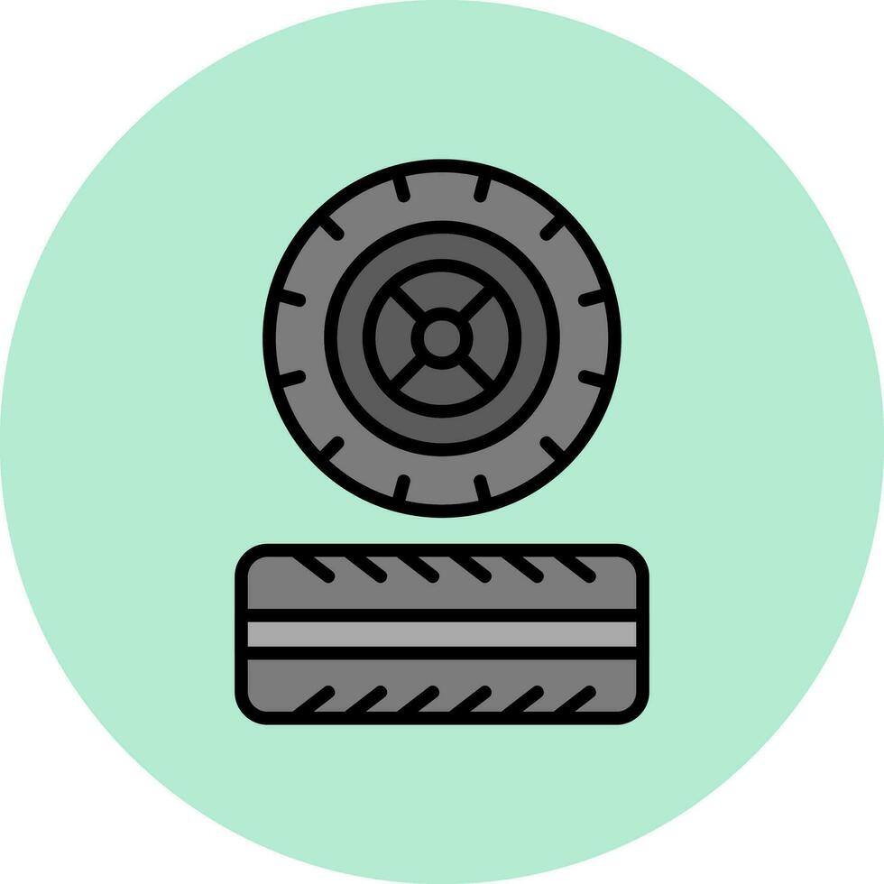 Tires Vector Icon