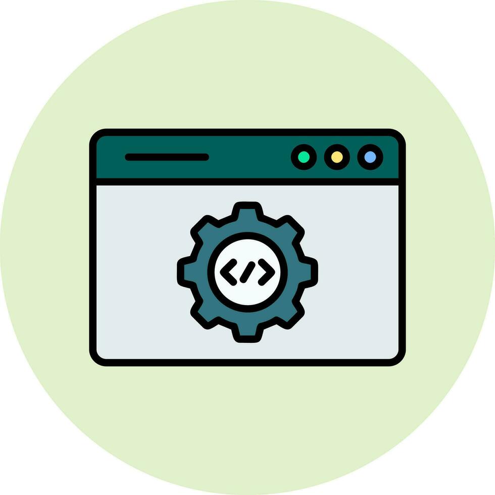 Web Development Vector Icon