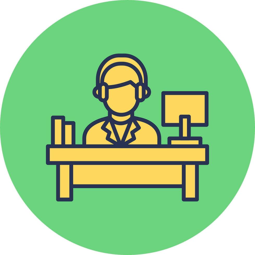 Help Desk Vector Icon