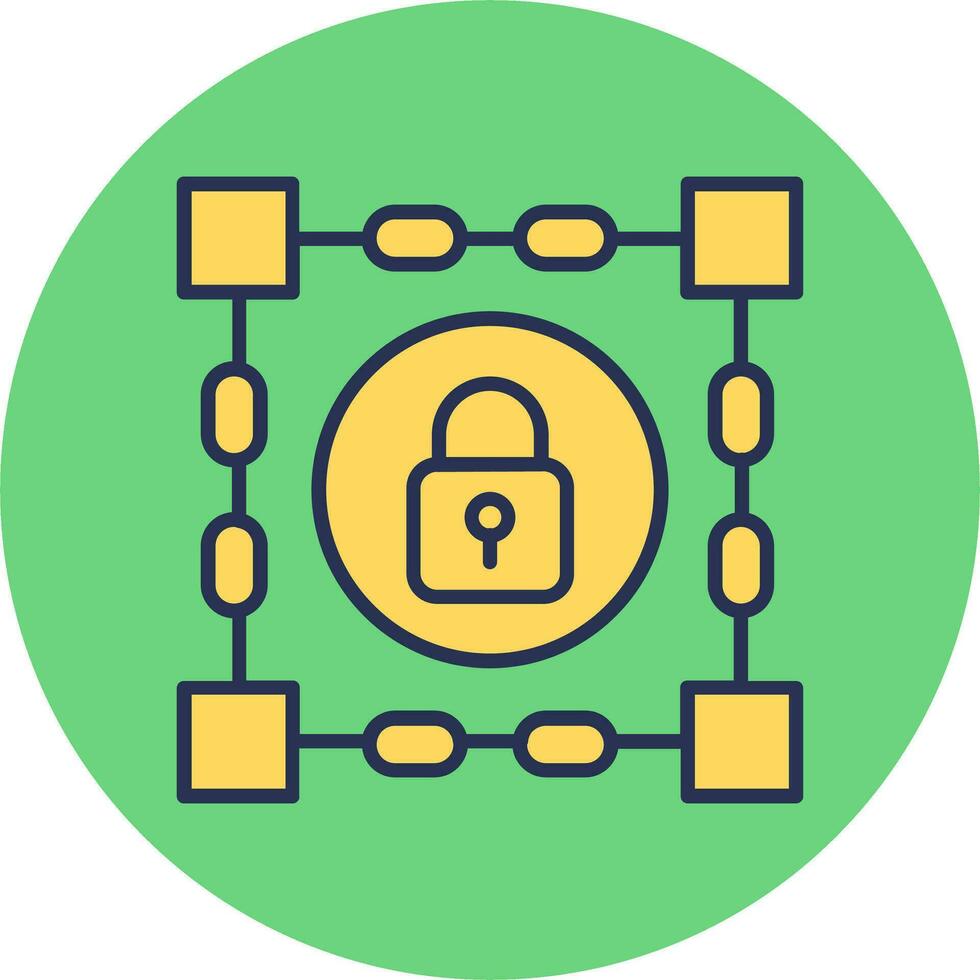 Blockchain Vector Icon