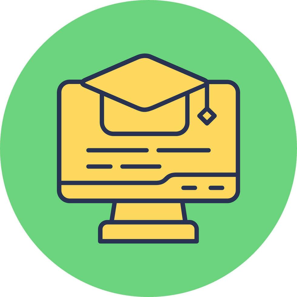 Elearning Vector Icon