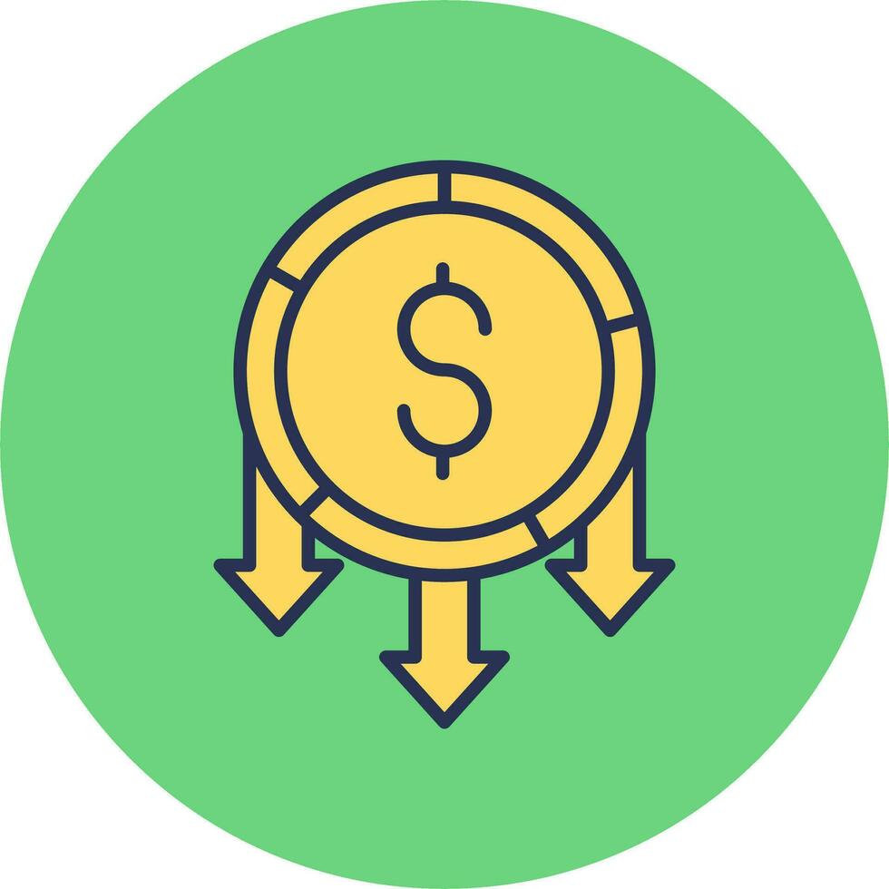 Cost Basis Vector Icon
