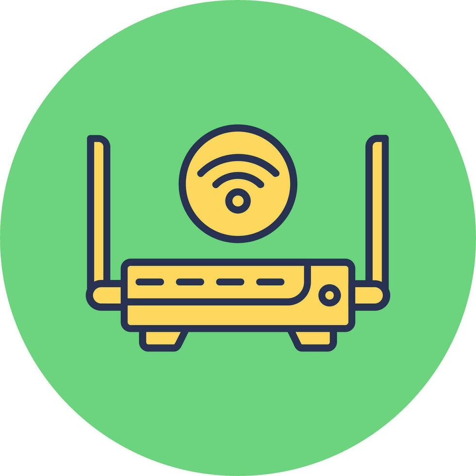 Wifi Router Vector Icon