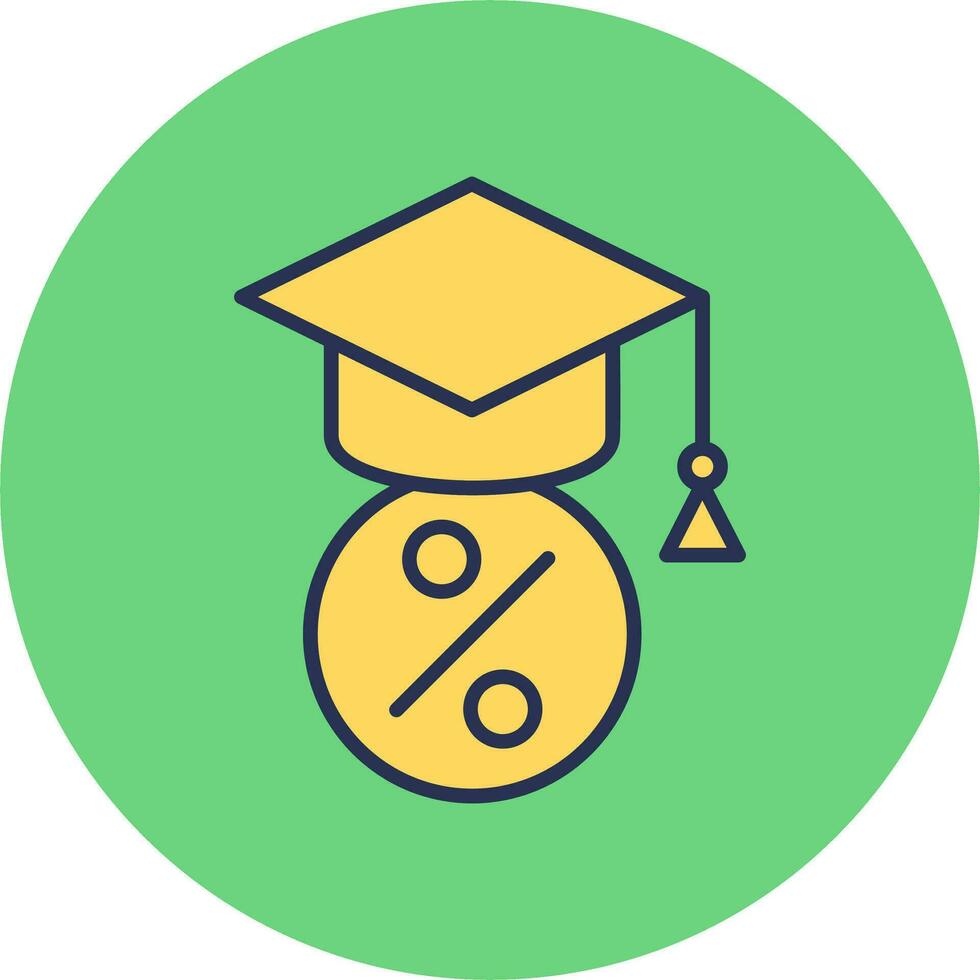 Graduated Vector Icon