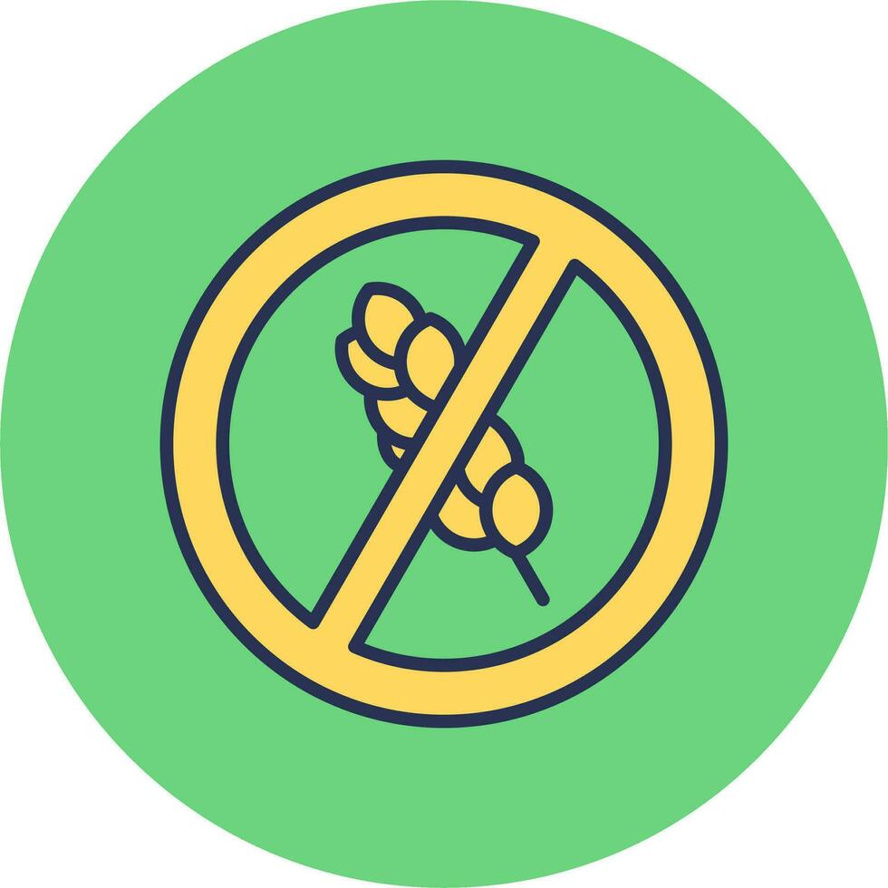 Gluten Vector Icon