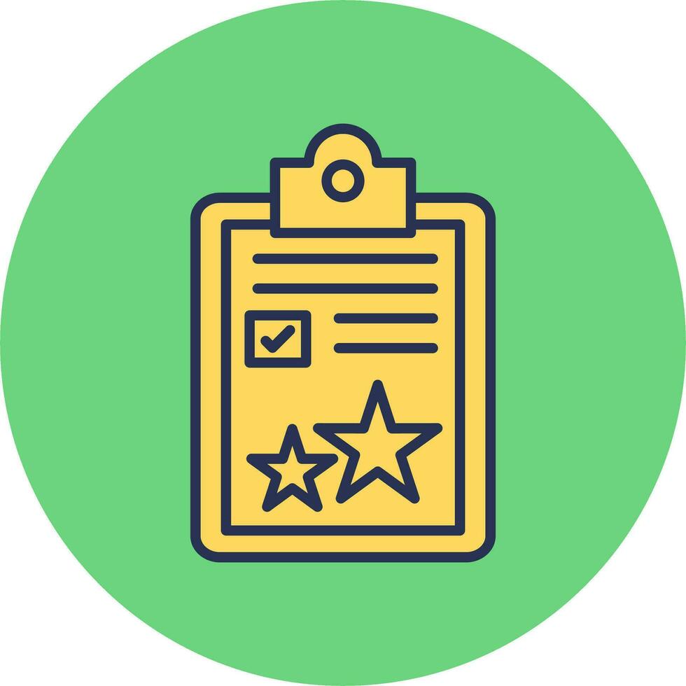 Rating Vector Icon