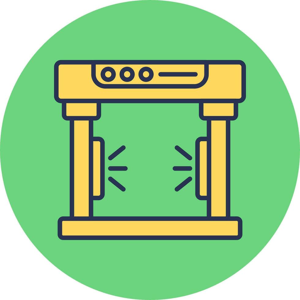 Metal Detector Vector Icon