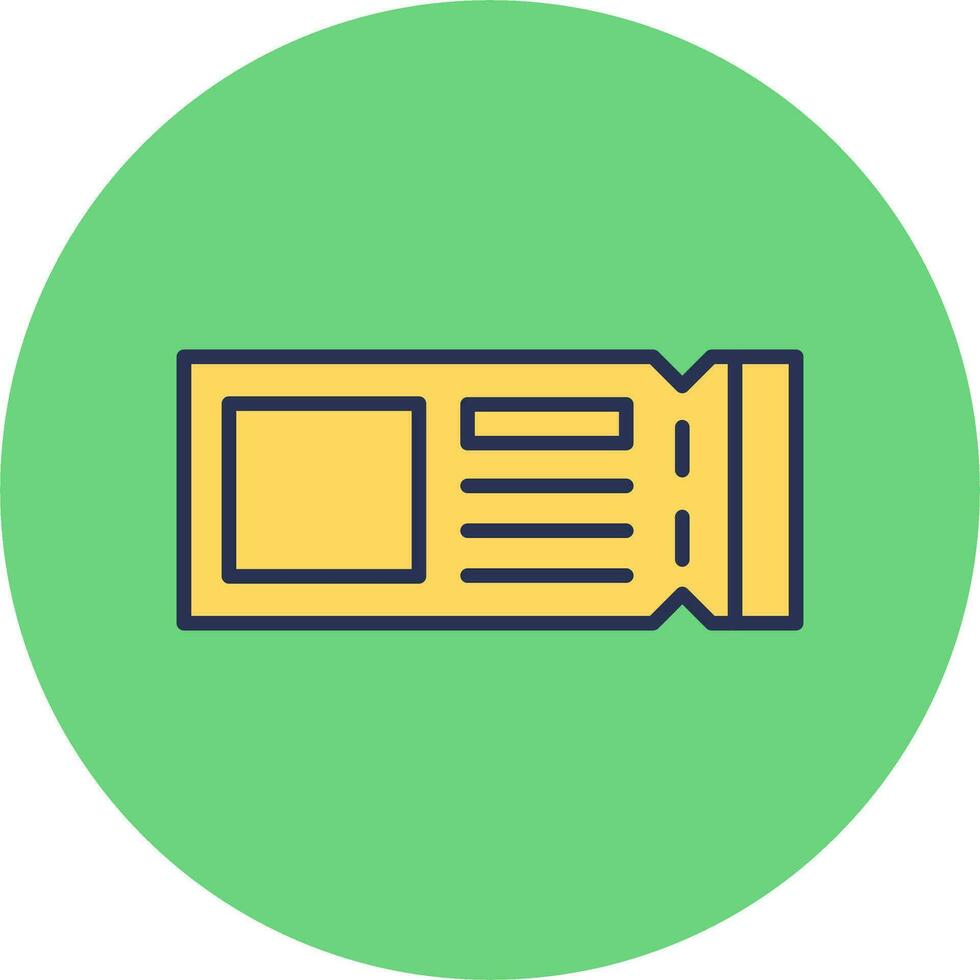 Ticket Vector Icon