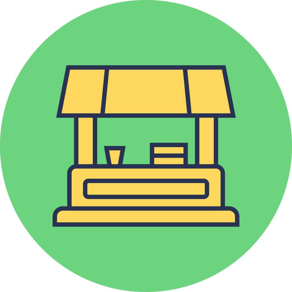 Food Stall Vector Icon