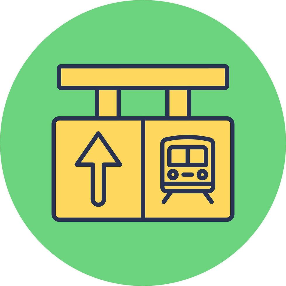 Departure Vector Icon