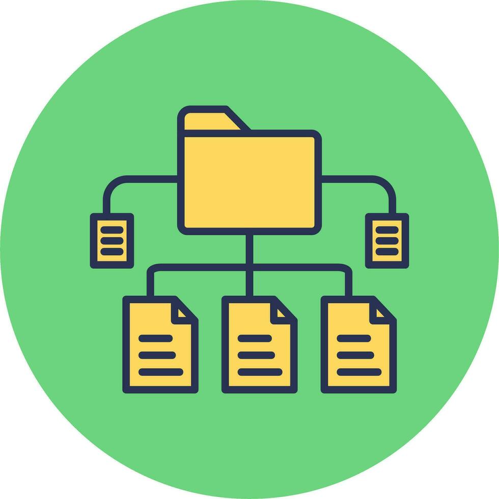 Data Structure Vector Icon