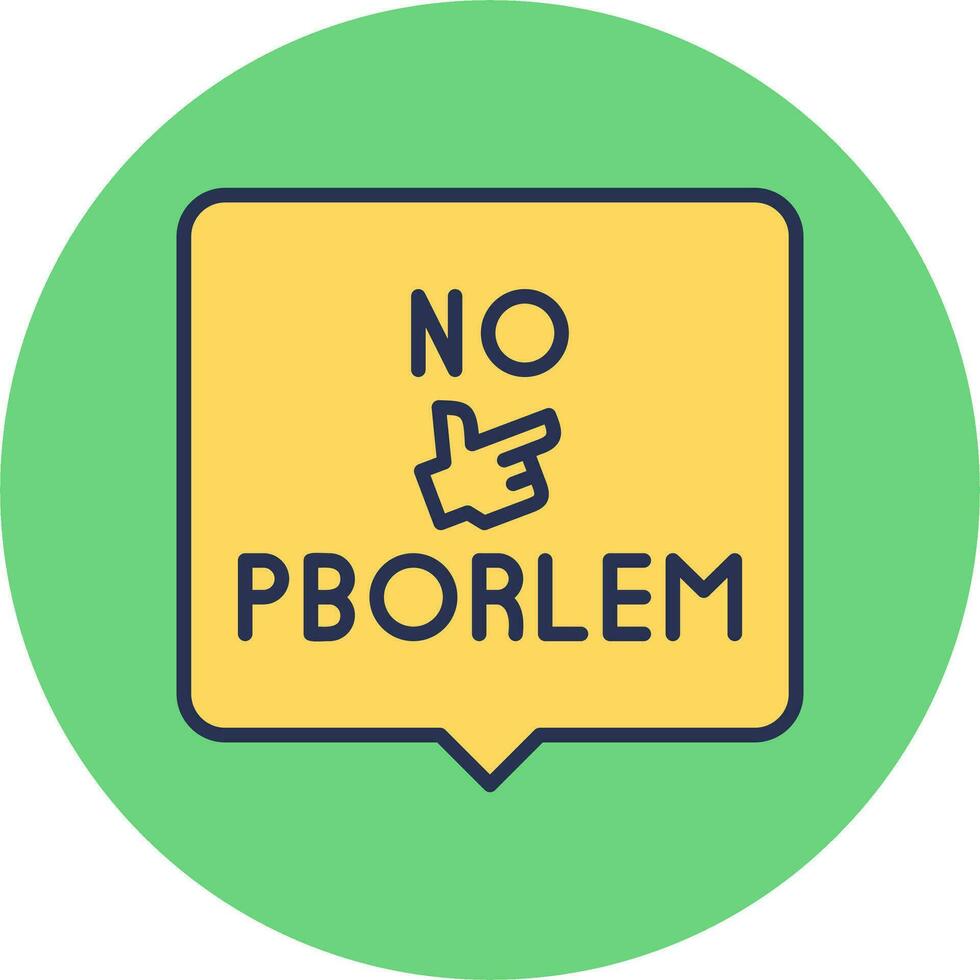No Problem Vector Icon