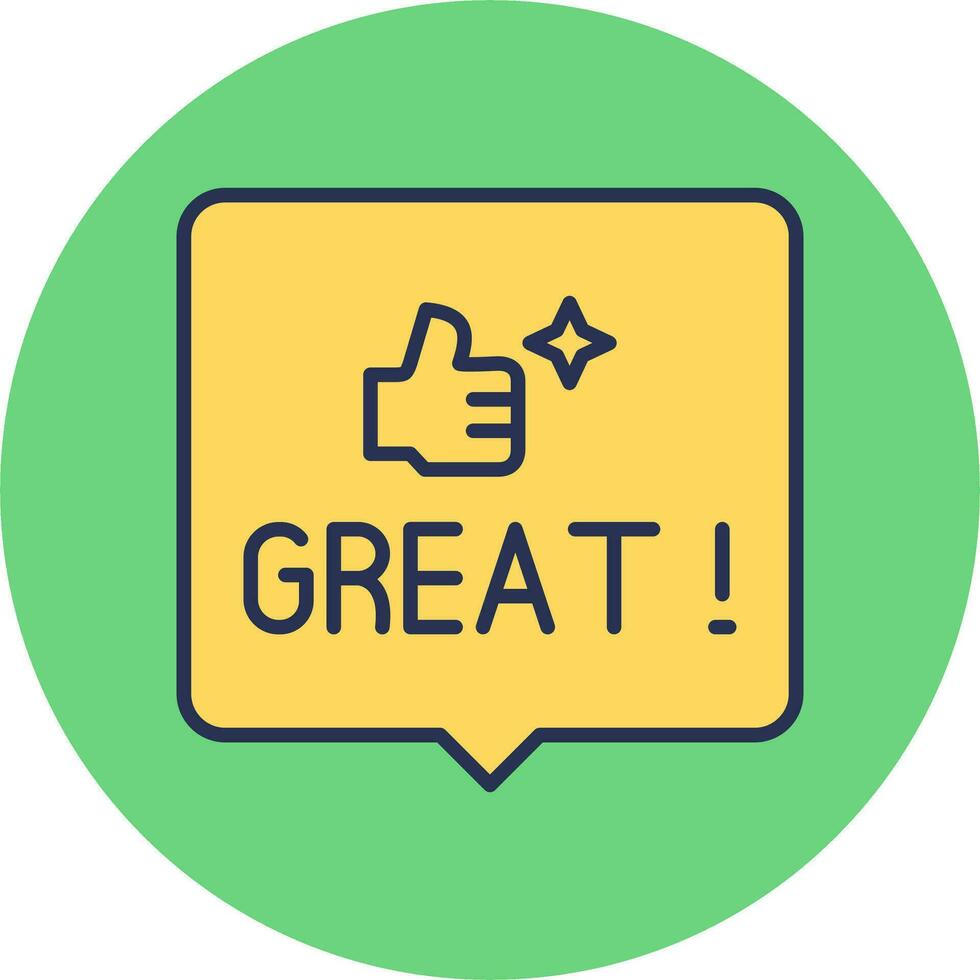 Great Vector Icon