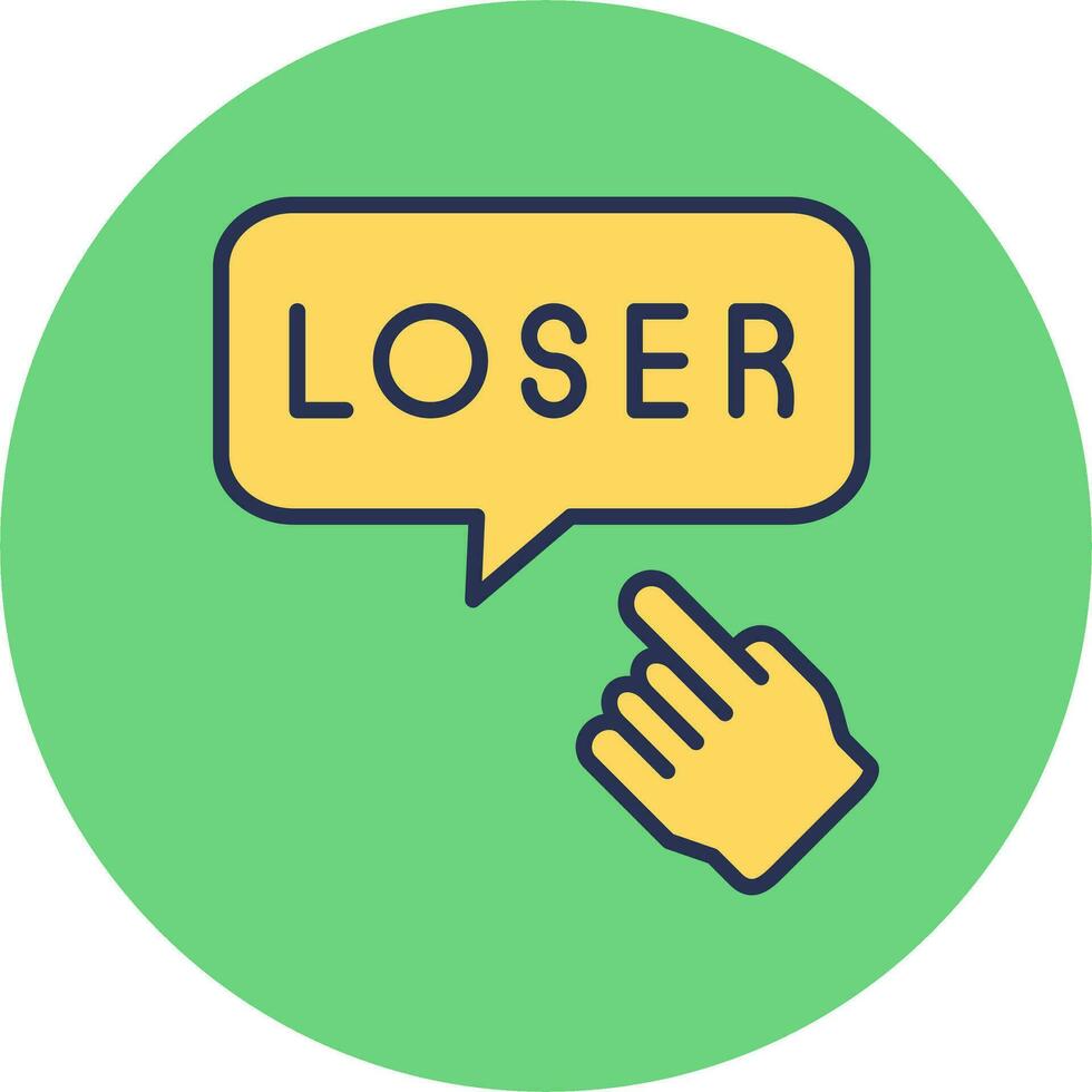 Loser Vector Icon