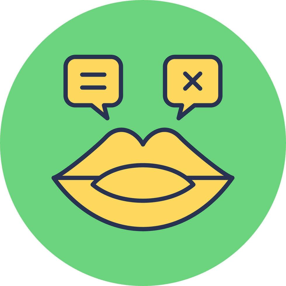 Gossip Vector Icon