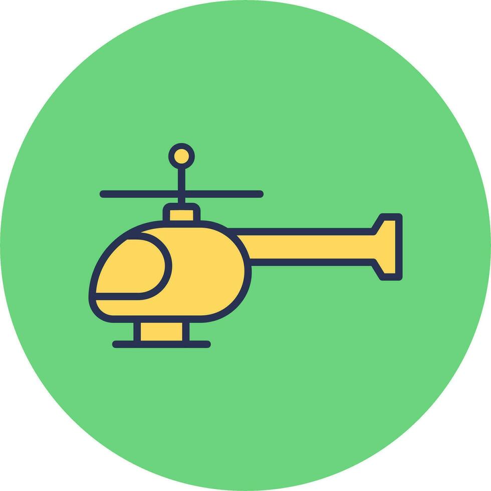 Helicopter Vector Icon