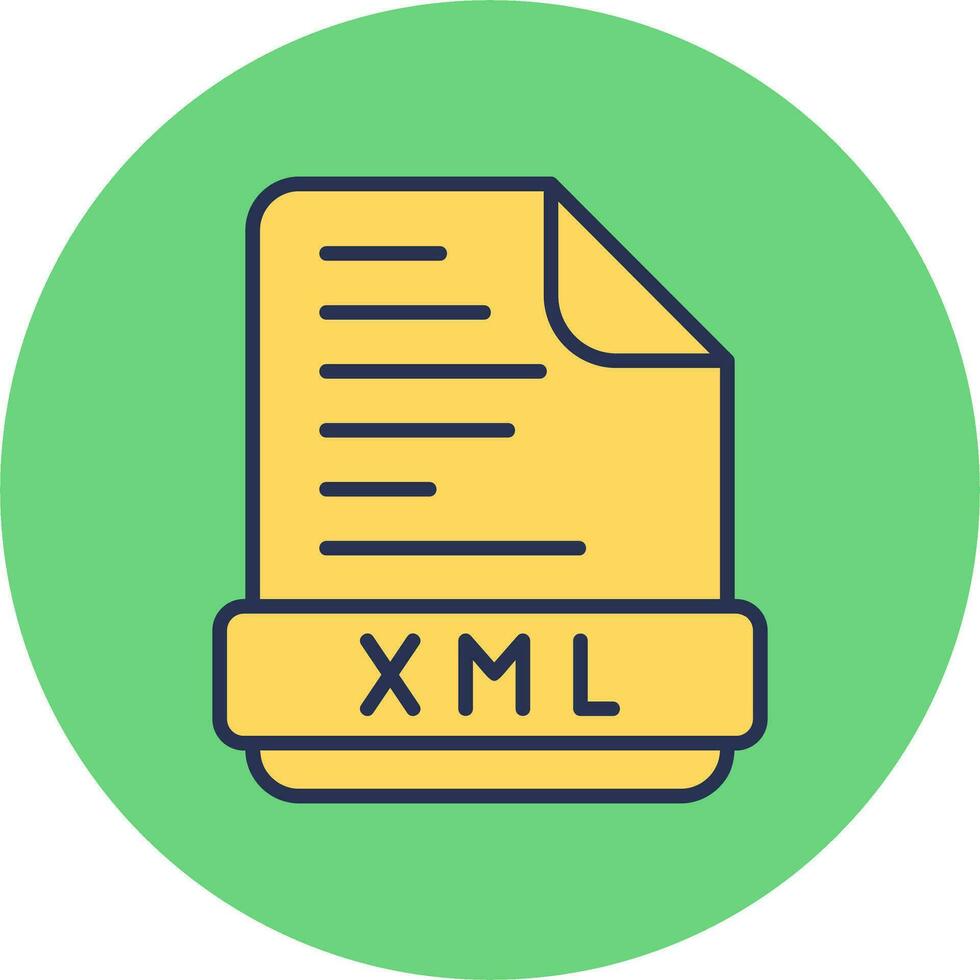 Xml Vector Icon