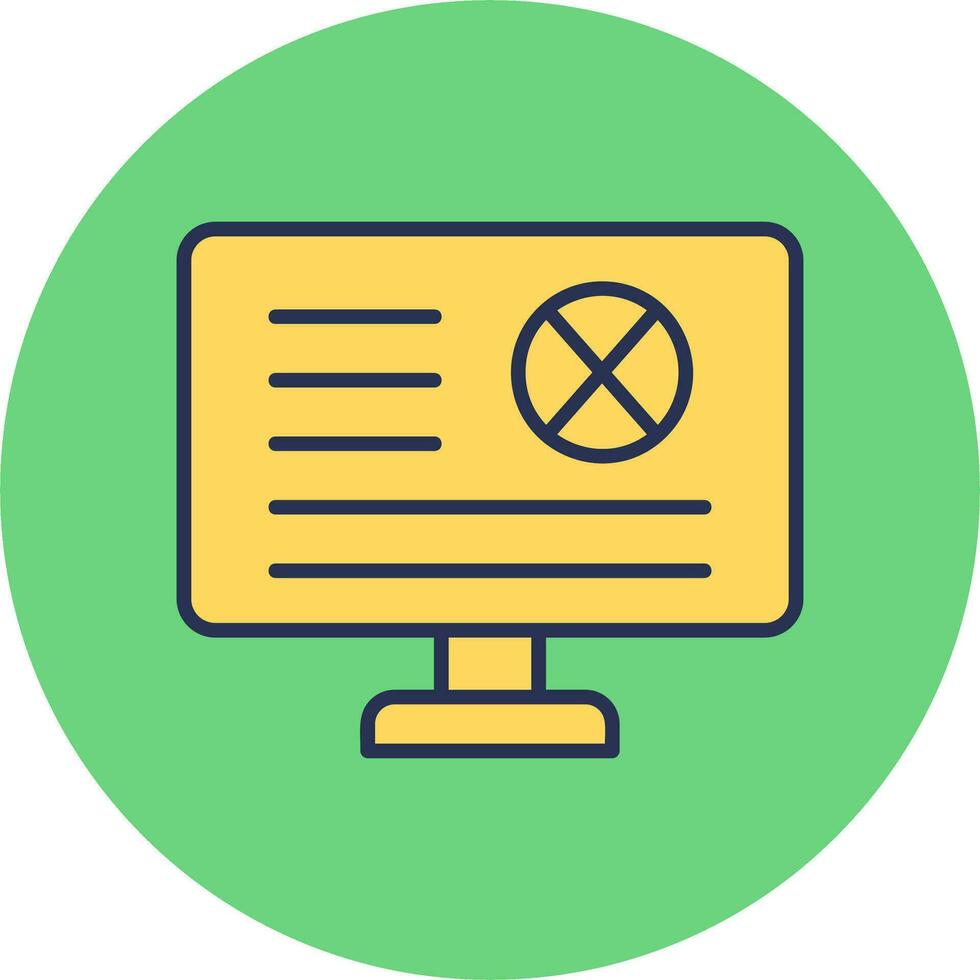Error Vector Icon
