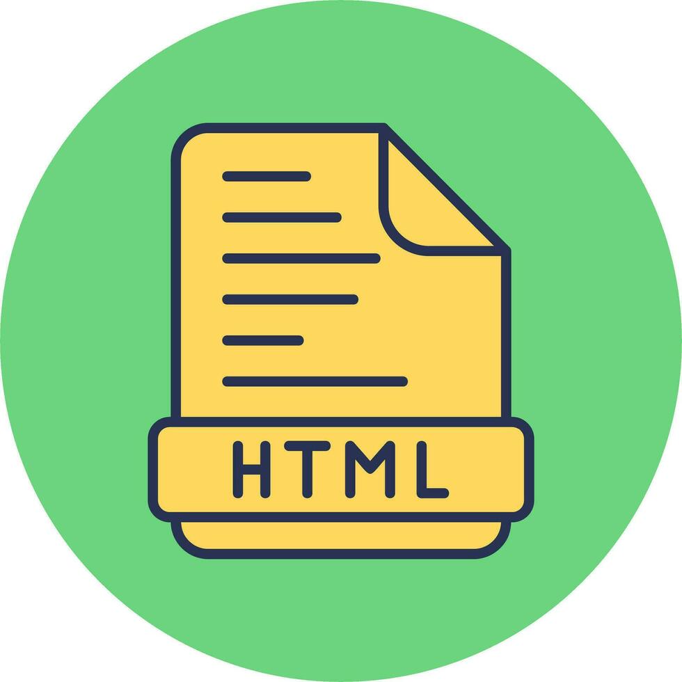 HTML Vector Icon