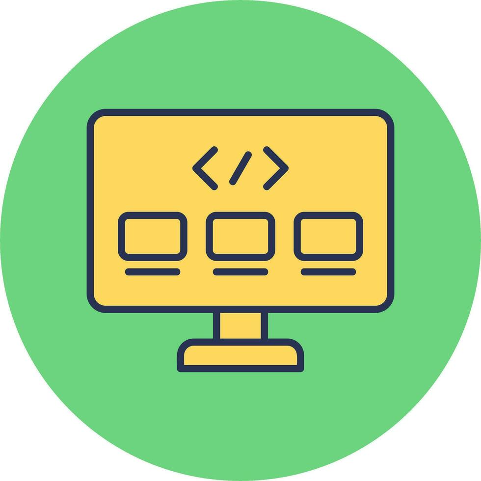 Front End Vector Icon