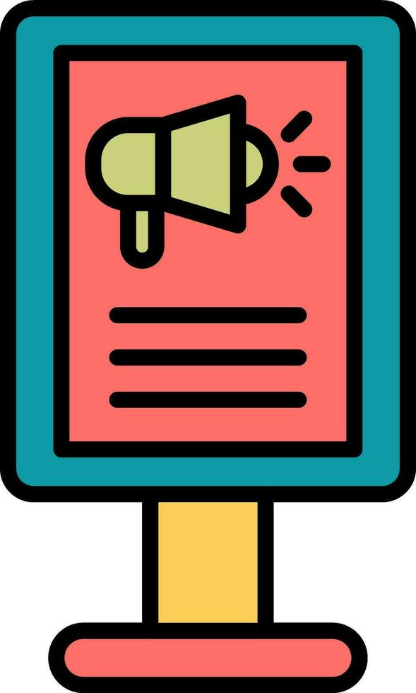 Poster Vector Icon