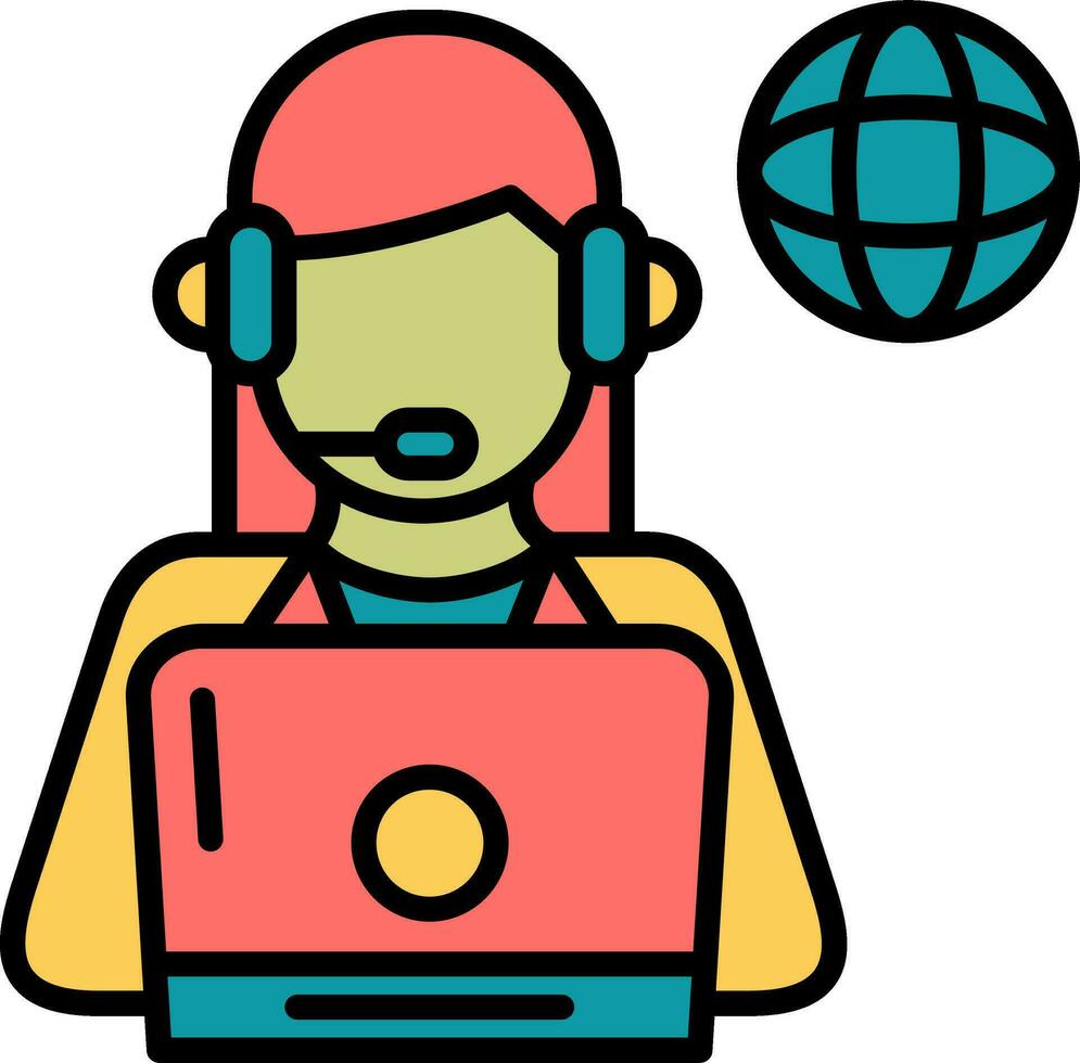 Help Desk Vector Icon