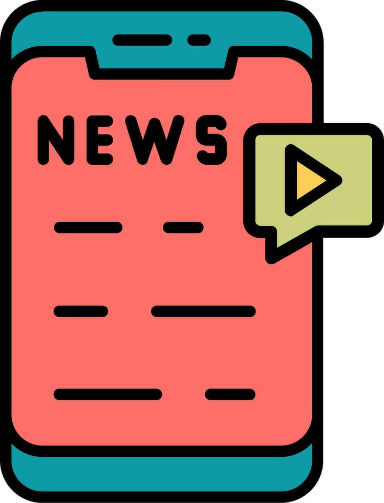 News Vector Icon