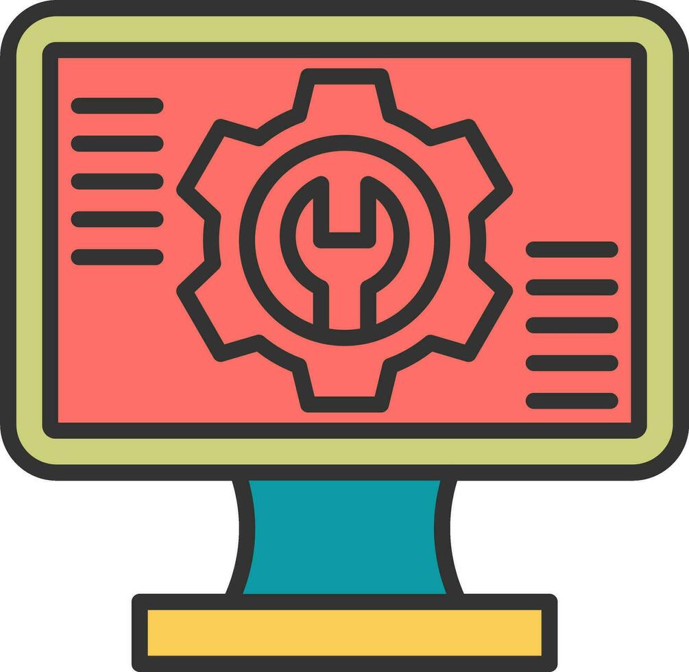Easy To Install Vector Icon
