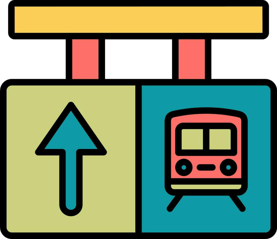 Departure Vector Icon