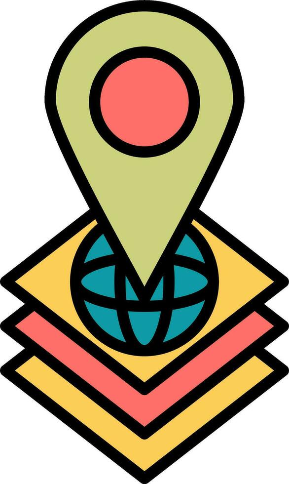 Geographical Vector Icon
