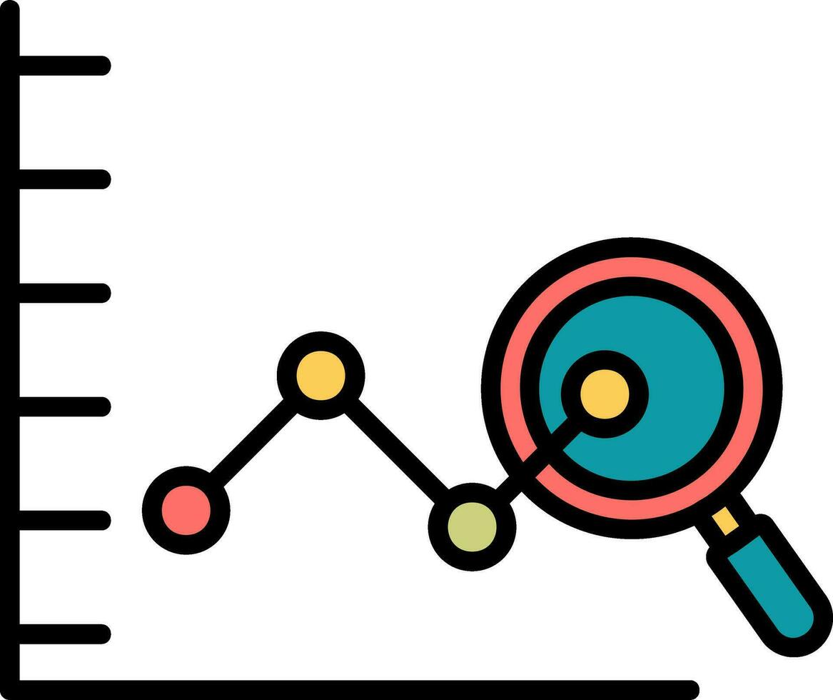 Predictive Analysis Vector Icon