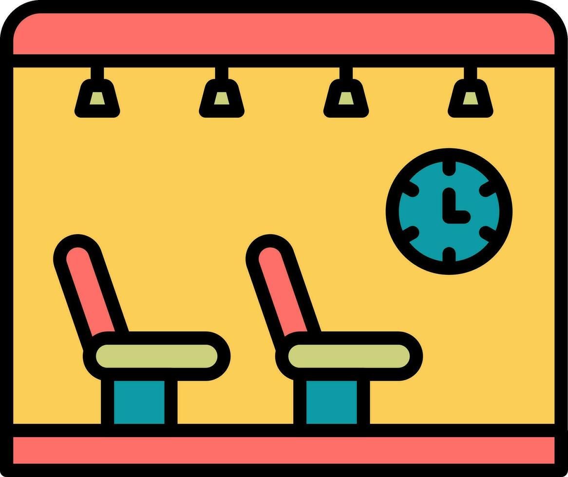 Waiting Room Vector Icon