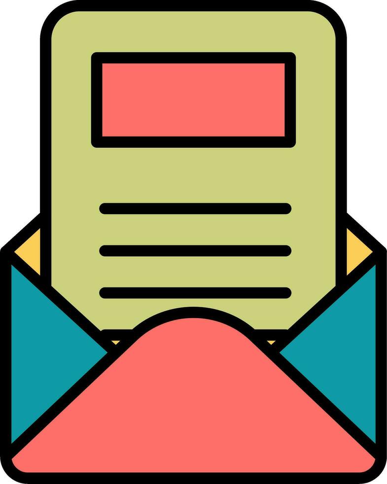 Newsletter Vector Icon