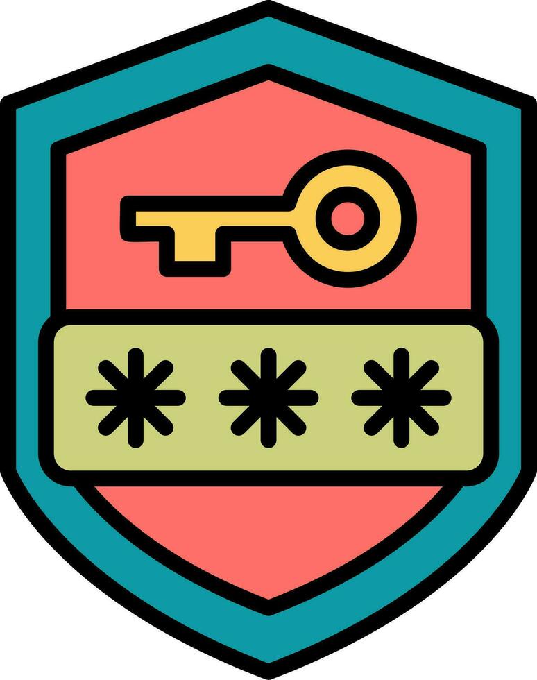 Password Vector Icon