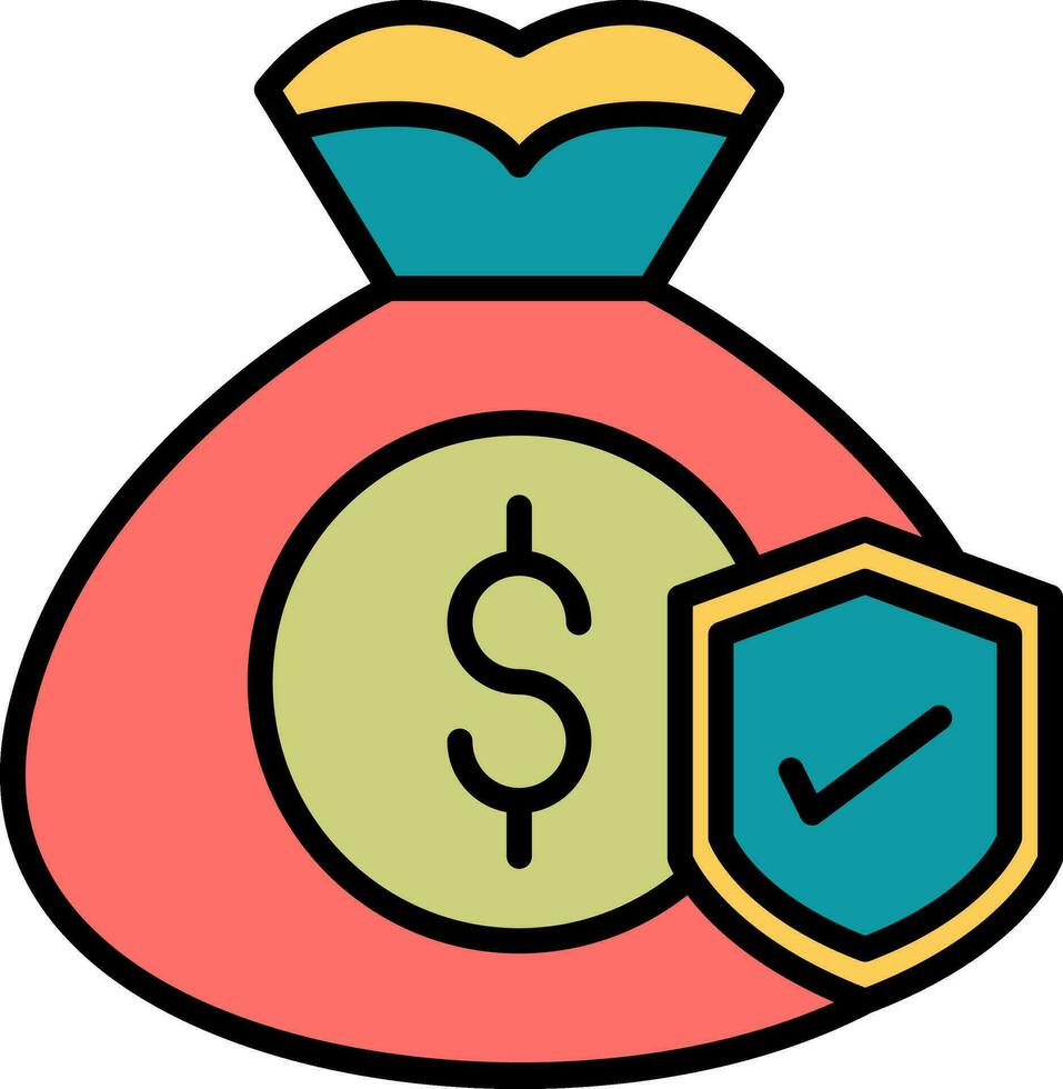 Money Bag Vector Icon