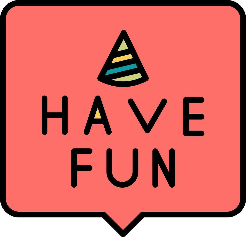 Have Fun Vector Icon