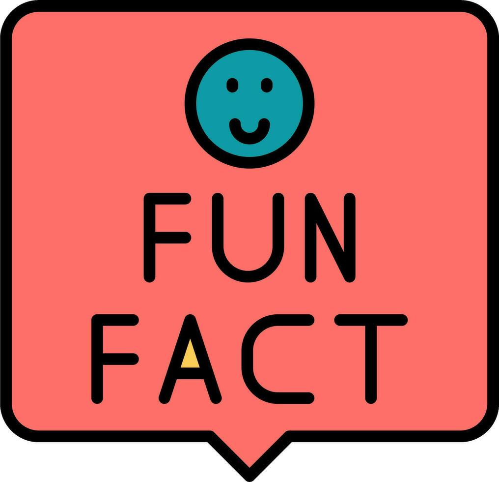 Fun Fact Vector Icon