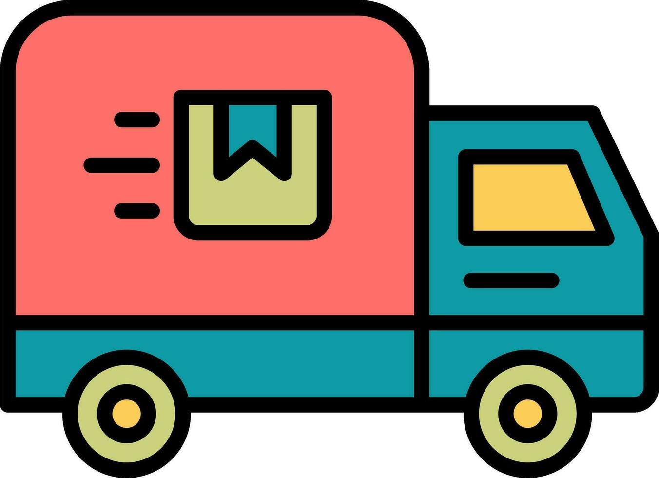 Delivery Truck Vector Icon