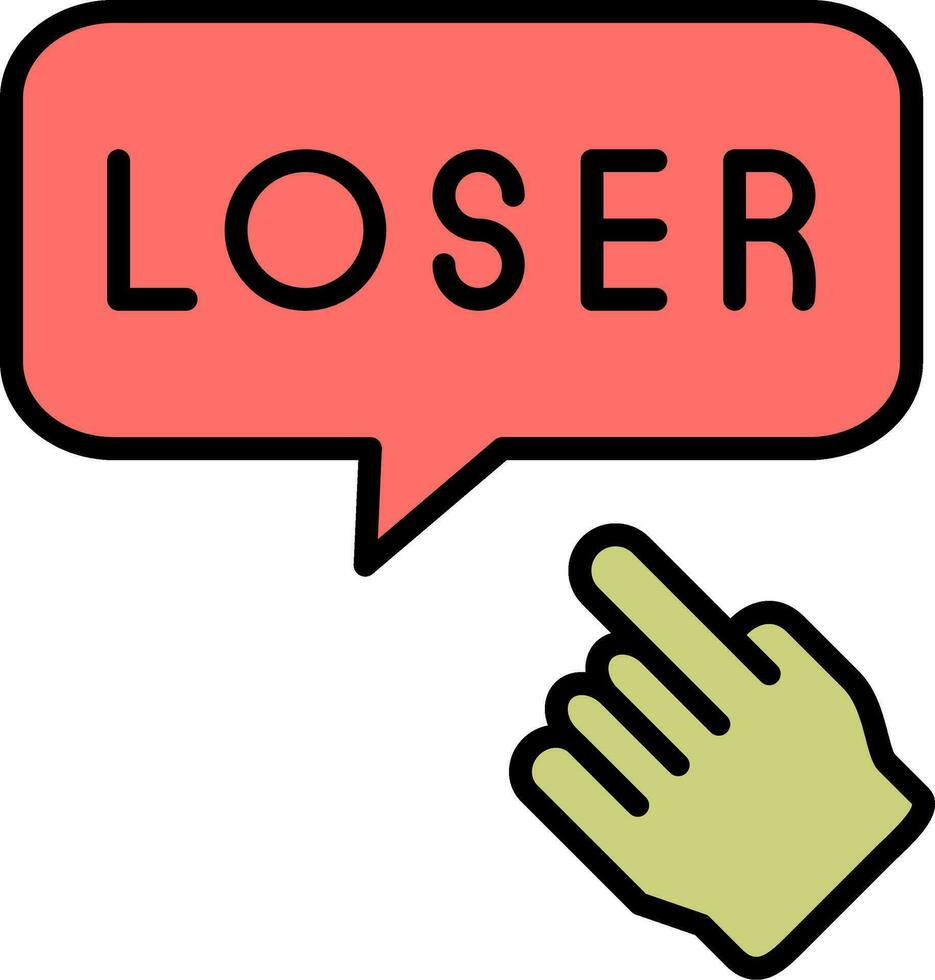 Loser Vector Icon