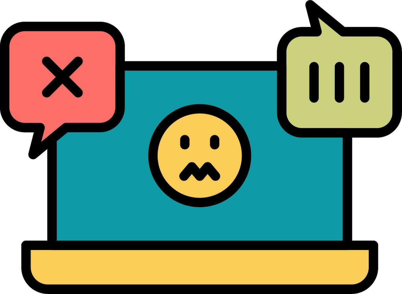 Cyberbullying Vector Icon